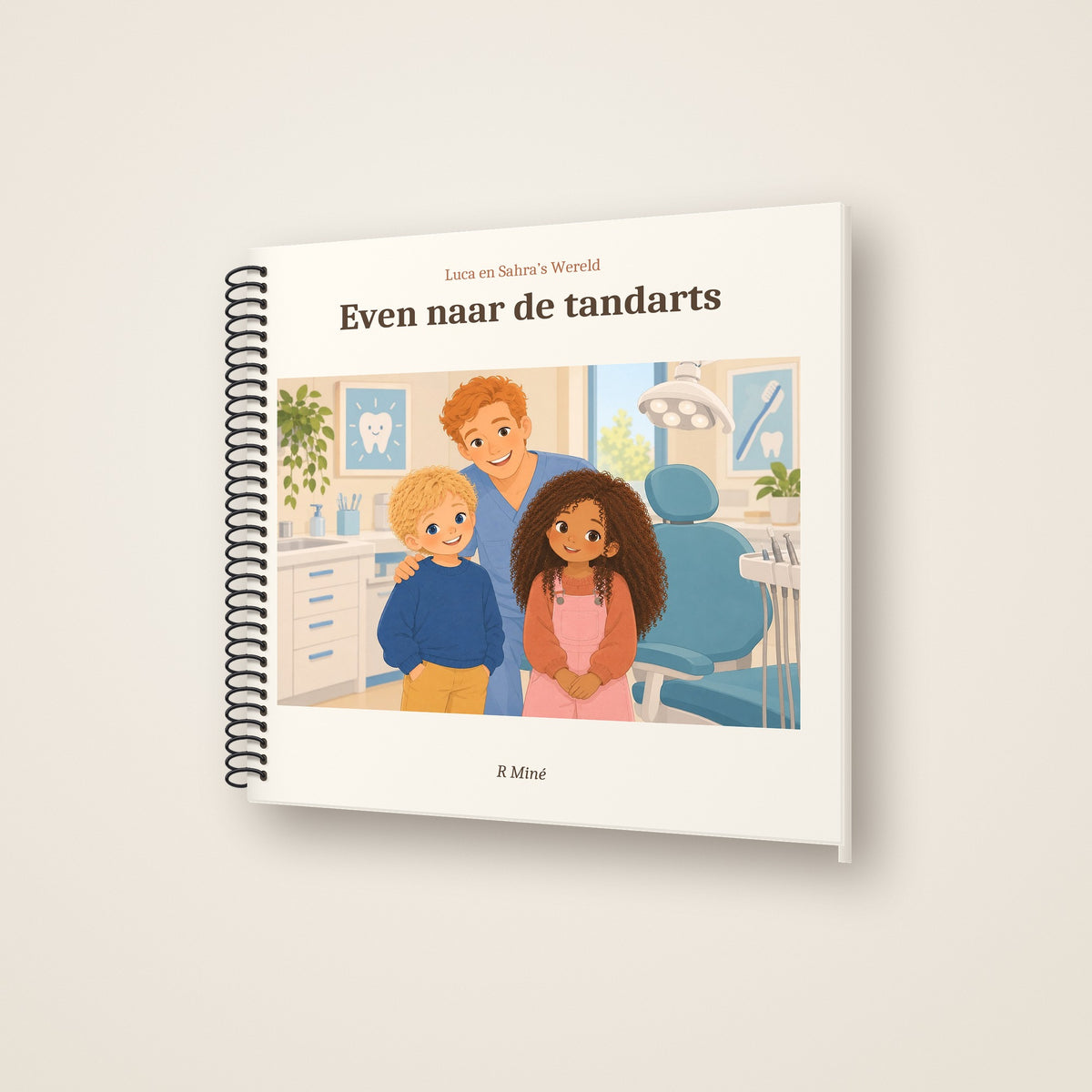 Even naar de tandarts – schuin aanzicht, spiraalgebonden