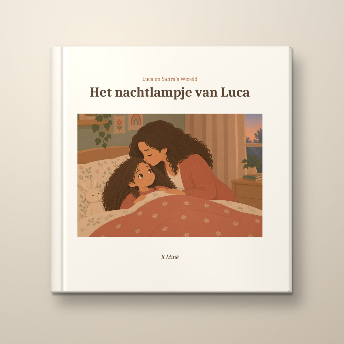 Het nachtlampje van Luca – voorkant, hardcover prentenboek