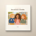 Een nieuwe vriendin – voorkant, hardcover prentenboek